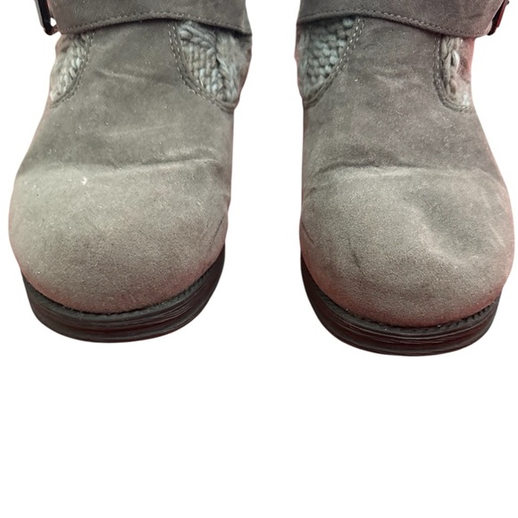 Muk Luks Water Resistant Knit Faux Fur Winter Boots Size 9 - Picture 3 of 8